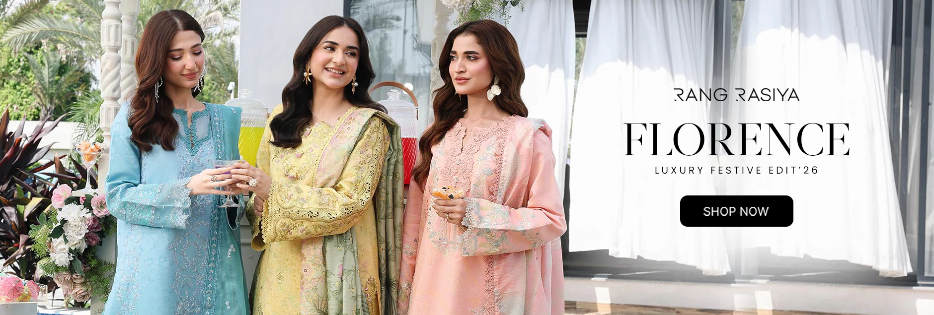 Florence By Rang Rasiya Luxury Festive Unstitched Edit 2026