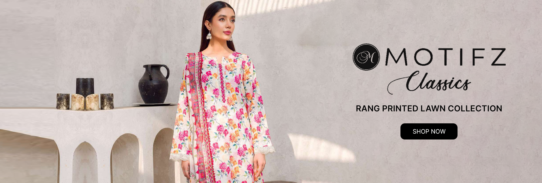 Rang By Motifz Printed Lawn Collection 2025