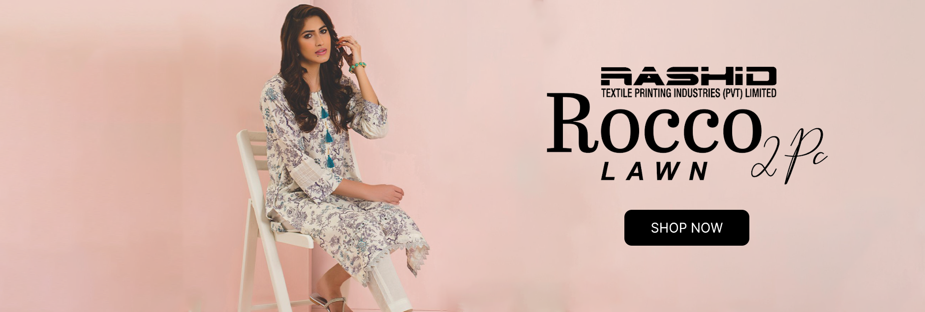 Rocco By Rashid Textile Unstitched Premium Lawn Collection 2024