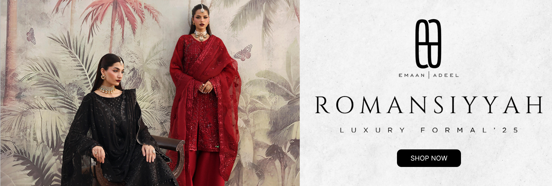 Romansiyyah By Emaan Adeel Luxury Formals Unstitched Collection 2025