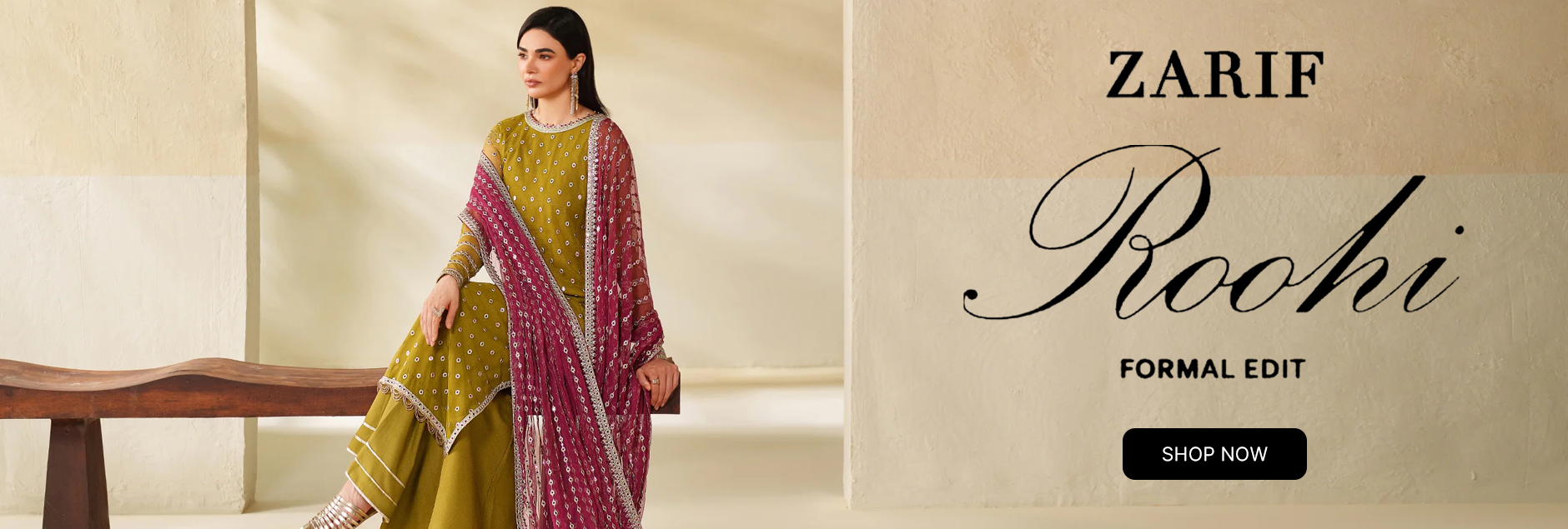 Roohi By Zarif Formal Unstitched Edit 2025