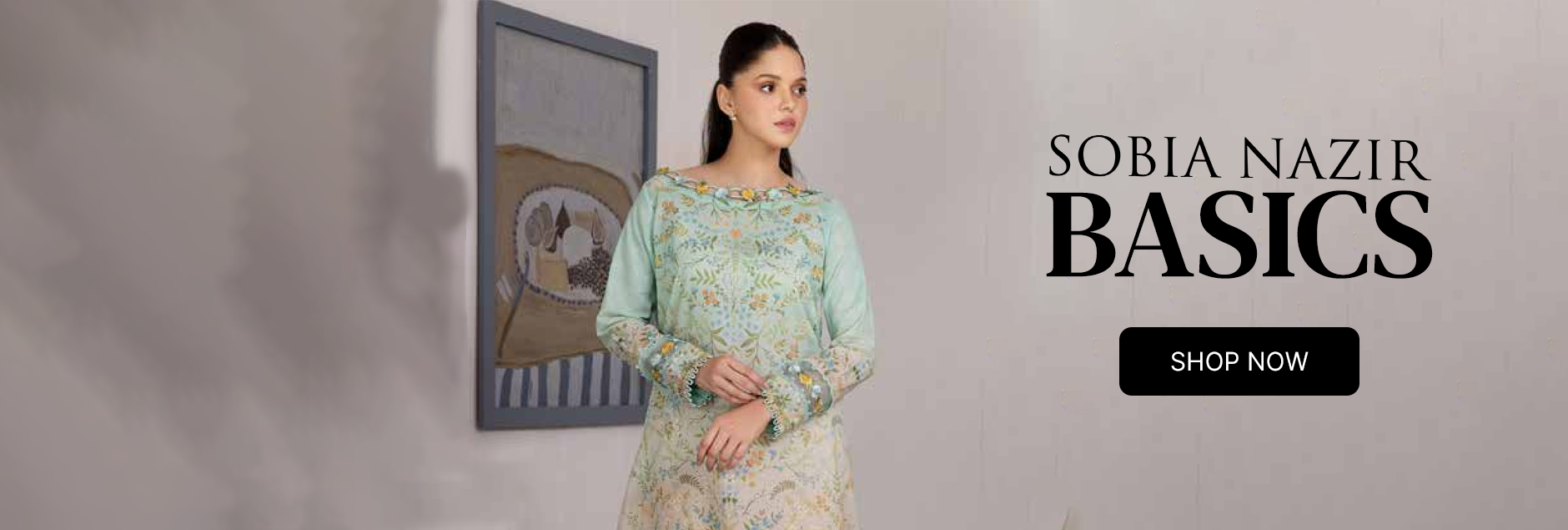 Sobia Nazir Basic Embroidered Lawn 2 Pcs Collection 2024