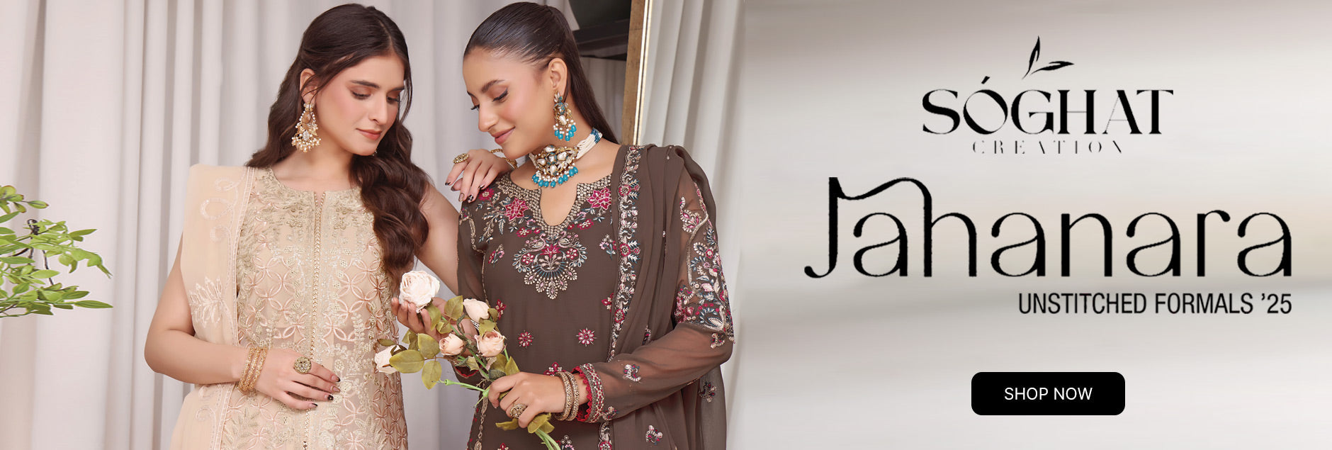 Jahanara By Soghat Creation Formals Unstitched Collection 2025