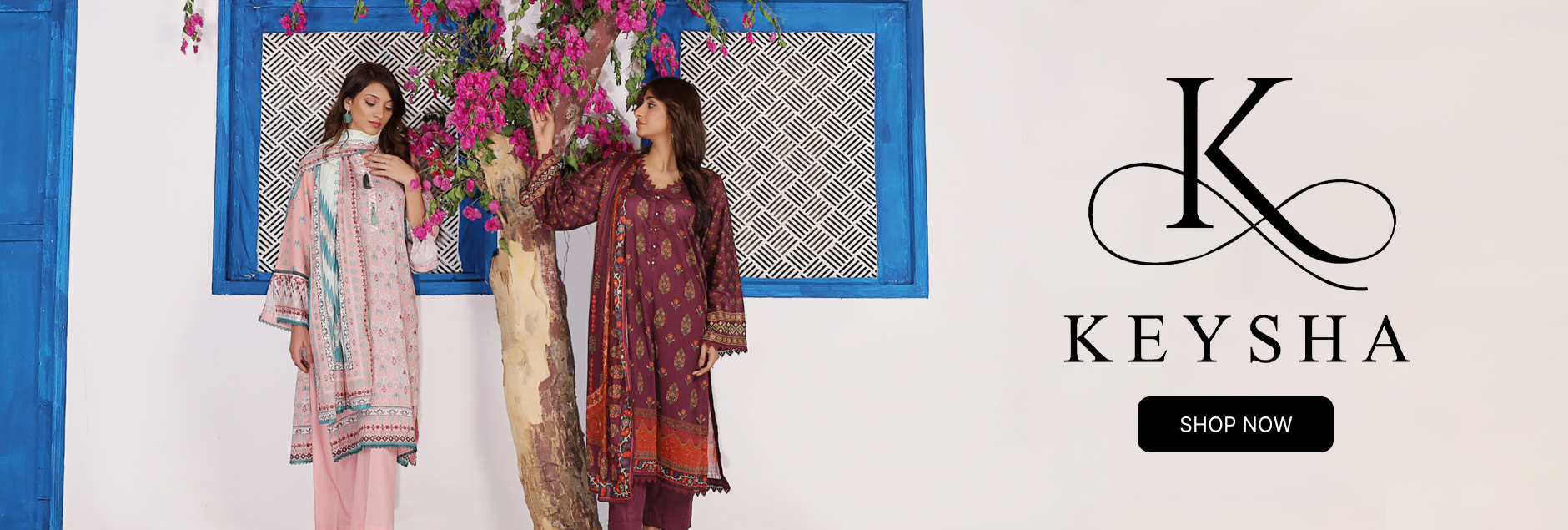 Keysha Summer Bloom Printed Lawn Collection 2024 Vol 05