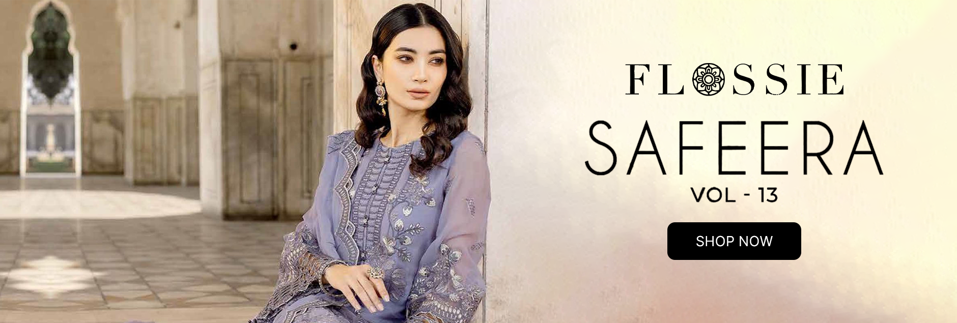 Safeera By Flossie Luxury Chiffon Collection 2024 Vol-13