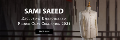 Royal Fashion Exclusive Embroidered Prince Coat Collection 2024