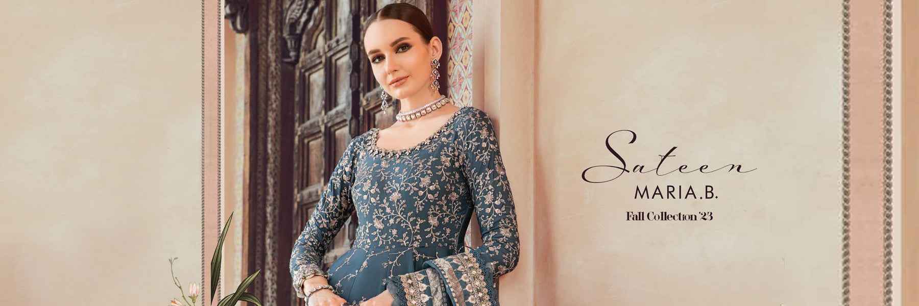 Sateen By Maria B Unstitched Fall Collection 2023