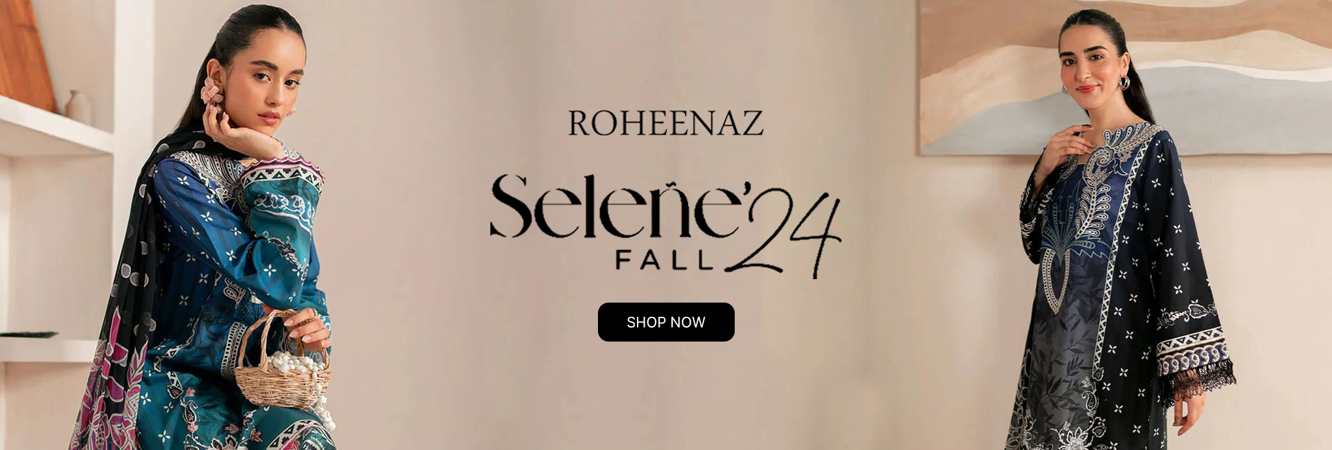 Selene By Roheenaz Fall Unstitched Collection 2024