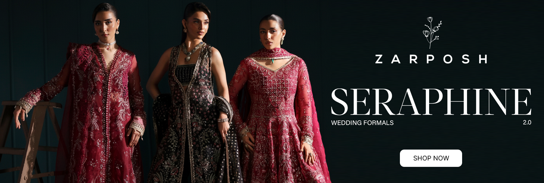 Seraphine By Zarposh Wedding Formals Unstitched Collection 2026 2.0
