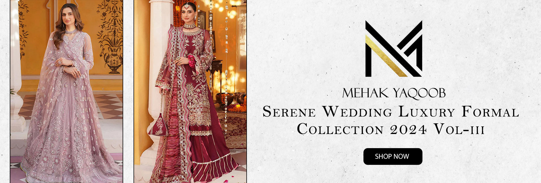 Serene by Mehak Yaqoob Wedding Luxury Formals Collection 2024 Vol-3
