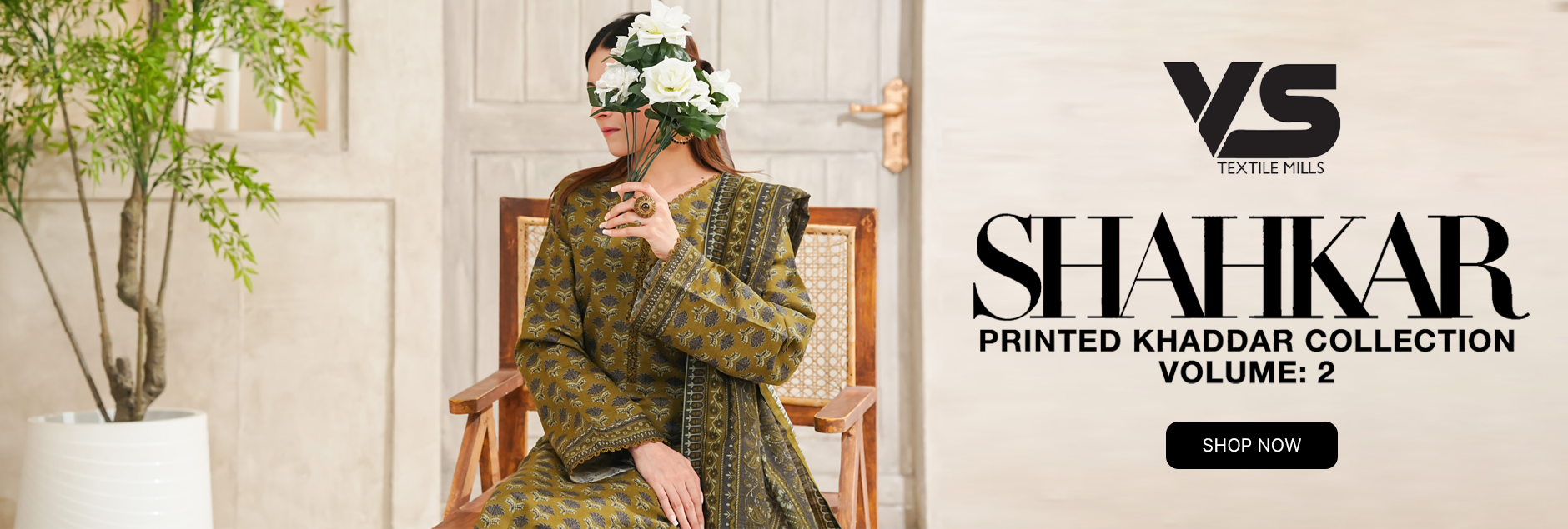 Shahkar By VS Textile Printed Khaddar Collection 2025 Vol-2