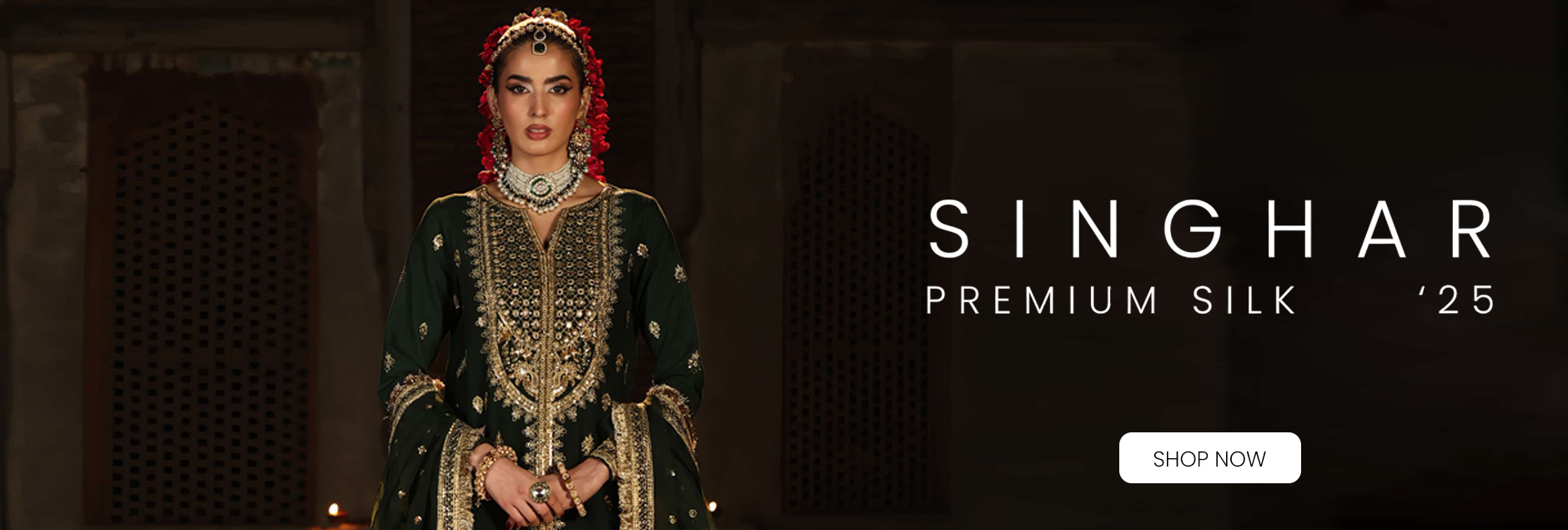 Singhar By Saad Shaikh X Meeral Premium Silk Unstitched Collection 2025