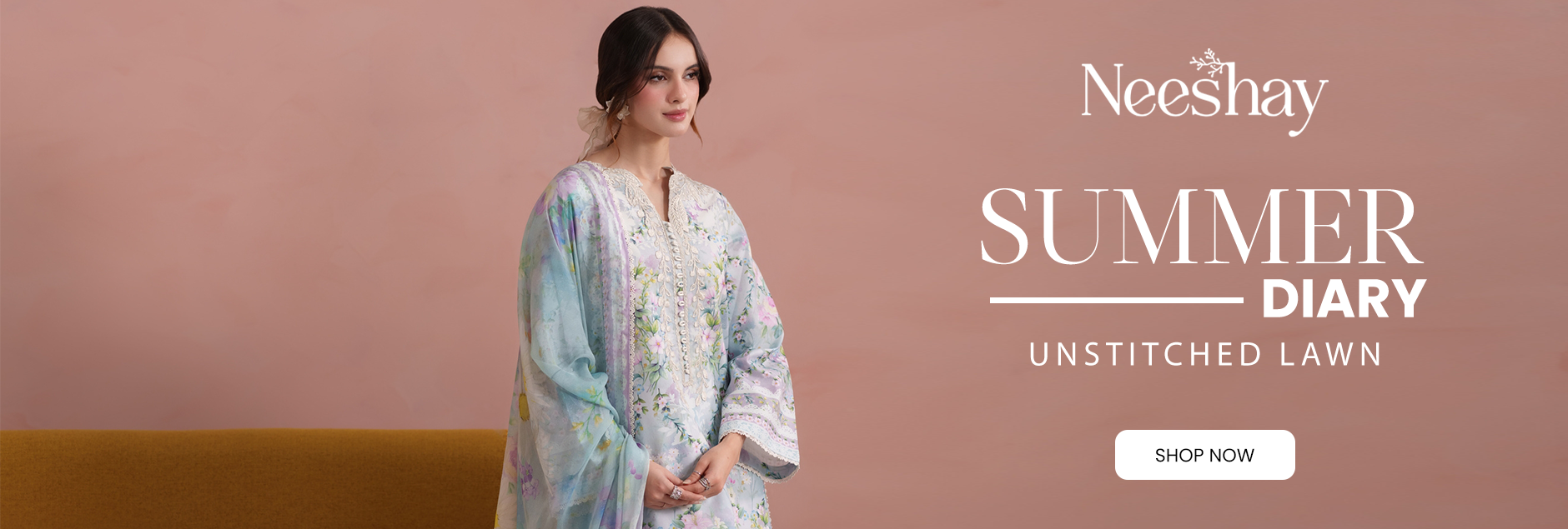 Summer Diary By Neeshay Lawn Unstitched Collection 2026