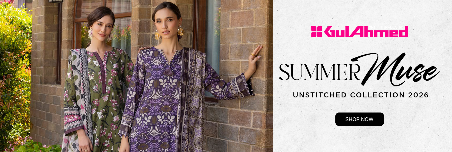 Summer Muse By Gul Ahmed Unstitched Collection 2026