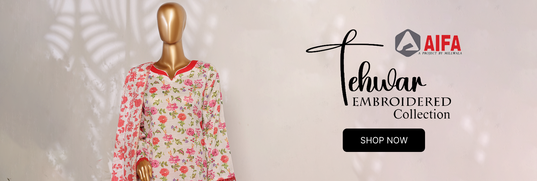 Tehwar By Aifa Embroidered Lawn Collection 2024