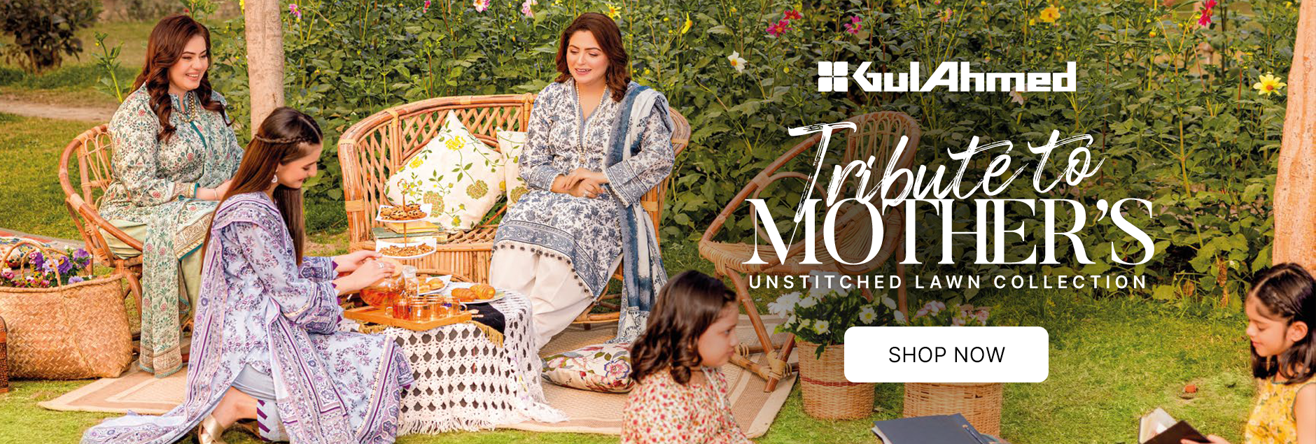 Tribute To Mothers By Gul Ahmed Unstitched Lawn Collection 2024