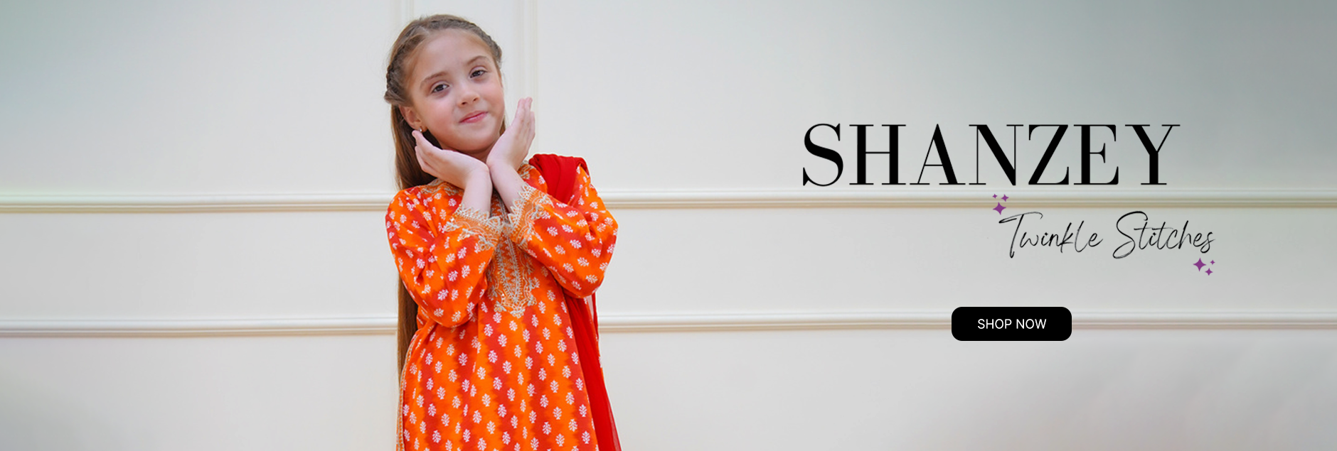 Twinkle Stitches By Shanzey Girls 3Pcs Pret Collection 2025
