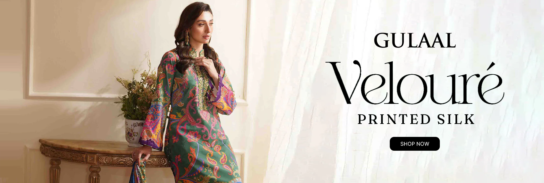 Veloure By Gulaal Printed Silk Unstitched Collection 2025