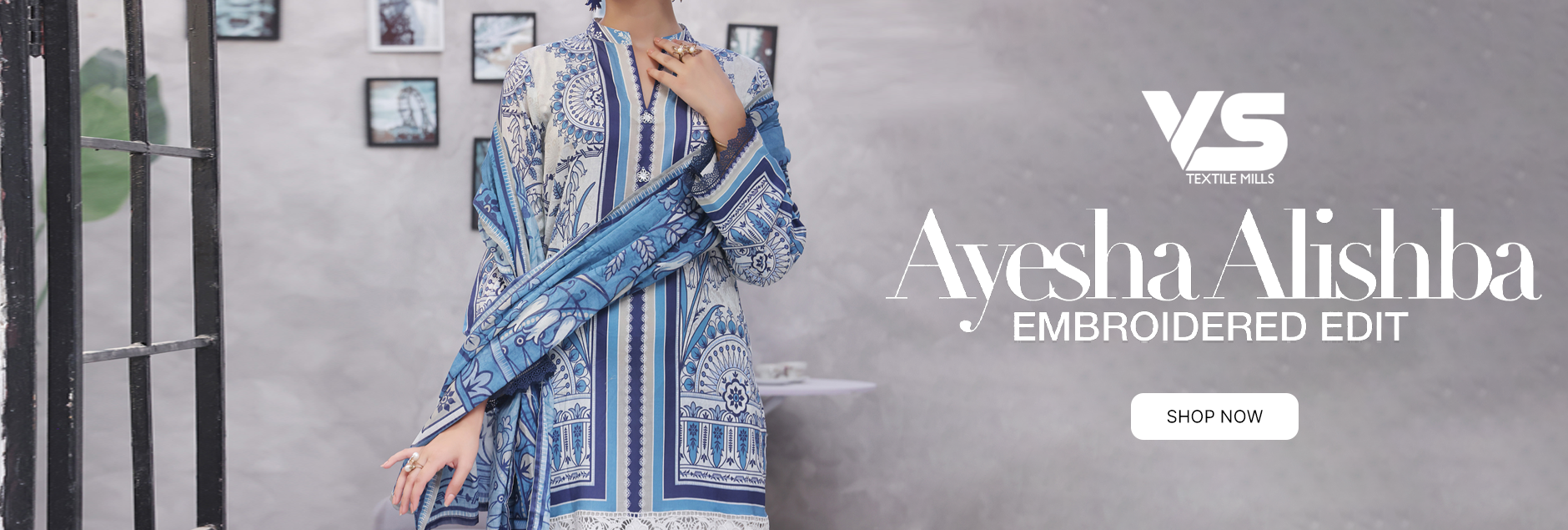 Ayesha Alishba By VS Textile Embroidered Unstitched Edit 2025