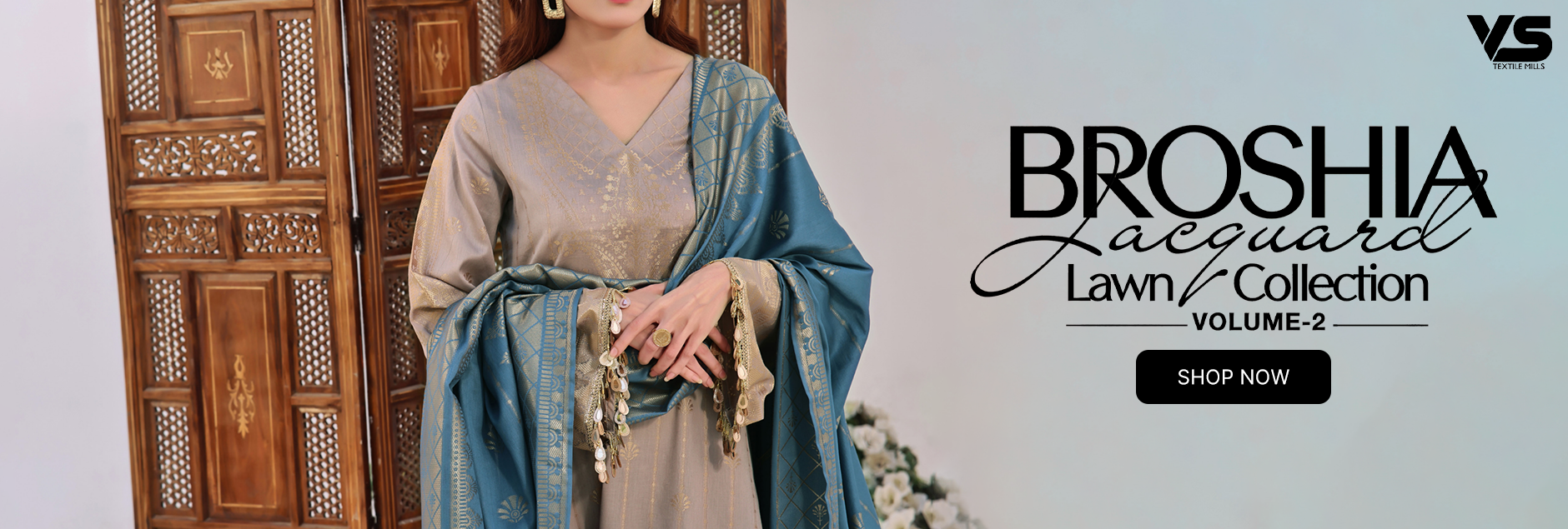 Broshia By VS Textile Printed Lawn Collection 2024 Vol-02