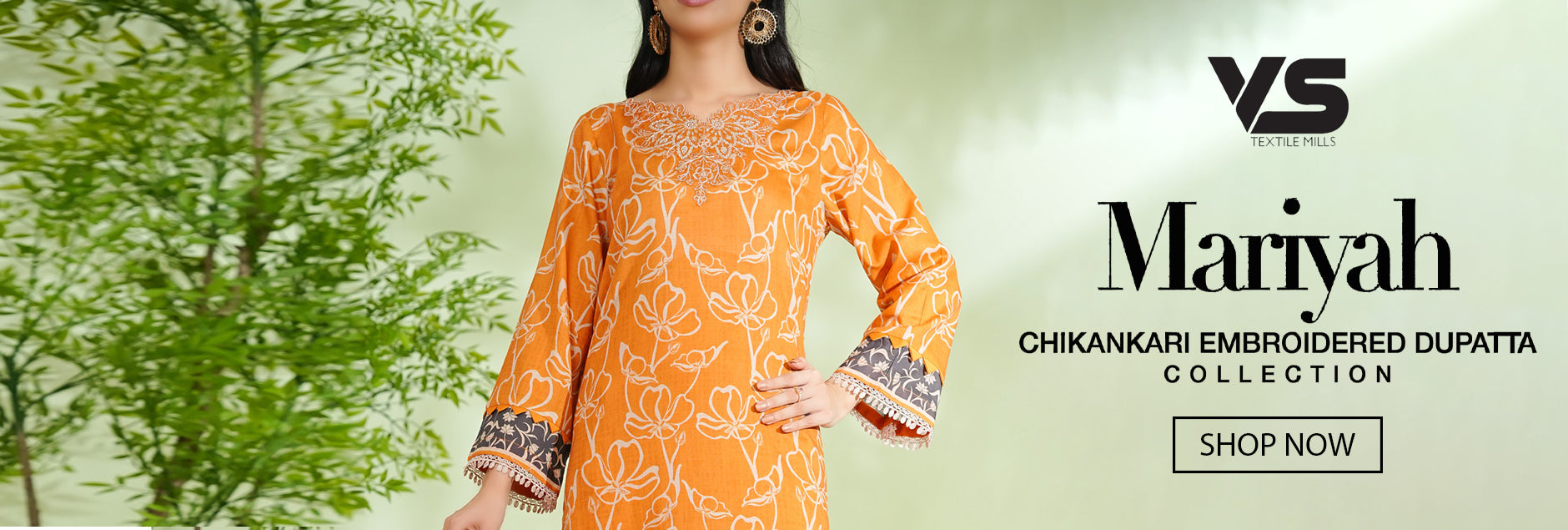 Mariyah By VS Textile Chikankari Embroidered Unstitched Collection 2025