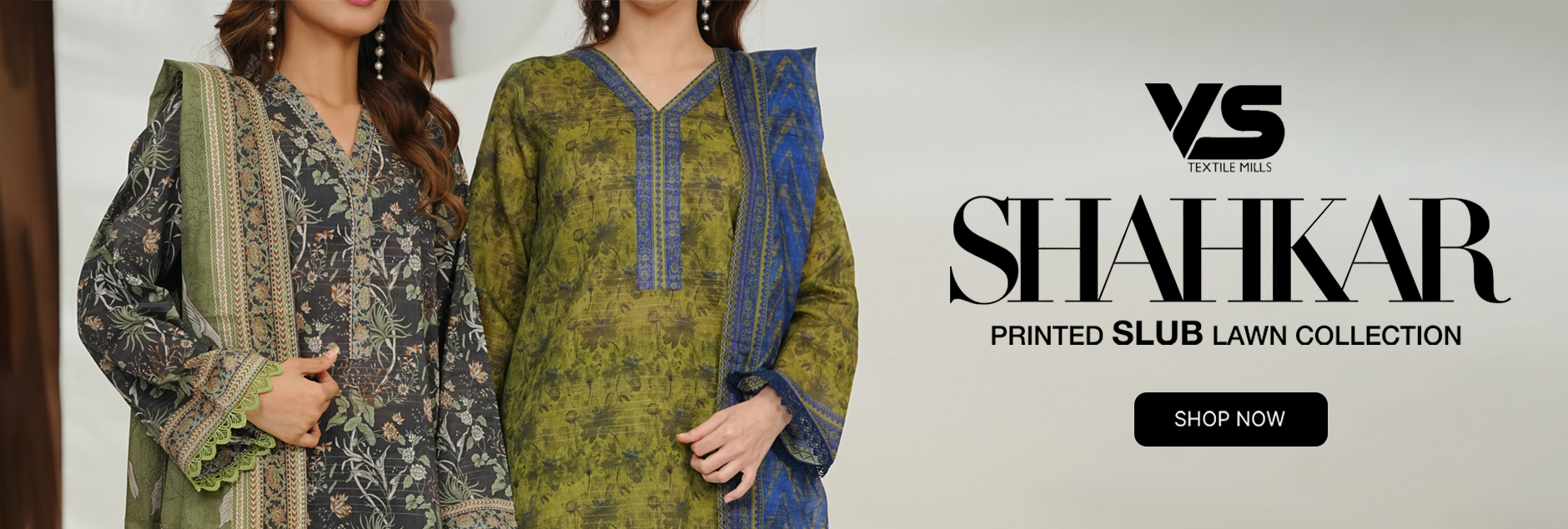 Shahkar By VS Textile Printed Slub Lawn Unstitched Collection 2026 Vol-01