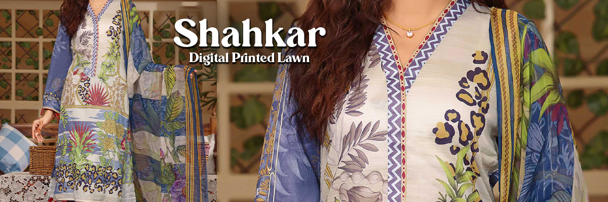 Shahkar By VS Textile Digital Printed Lawn Collection 2023 Vol-1