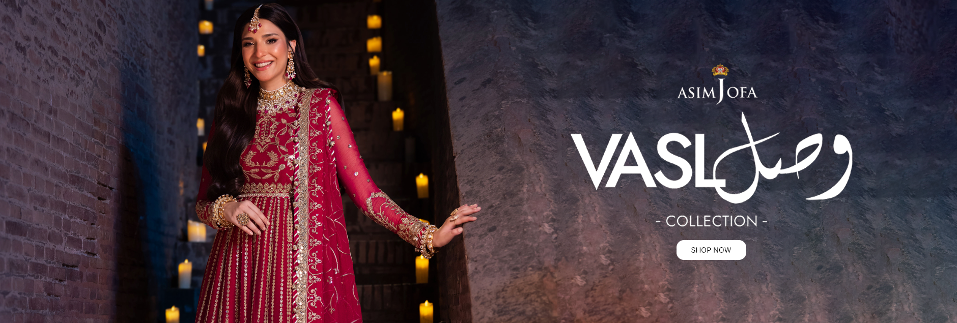 Vasl By Asim Jofa Luxury Unstitched Collection 2024