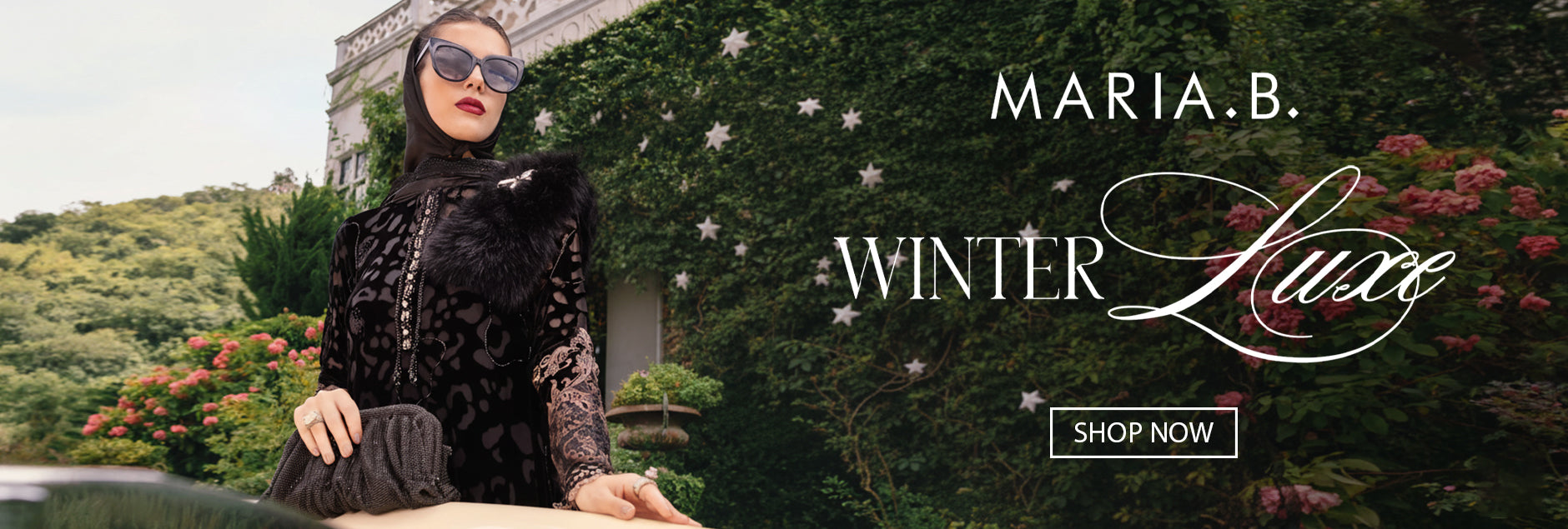 Luxe By Maria B Winter Unstitched Collection 2025