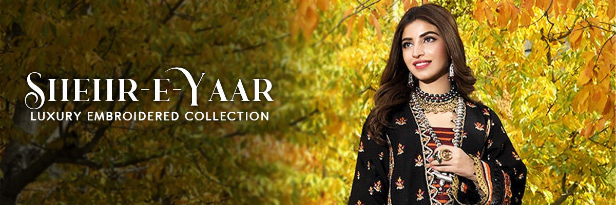 Asim Jofa Shehr-e-Yaar Luxury Embroidered Collection