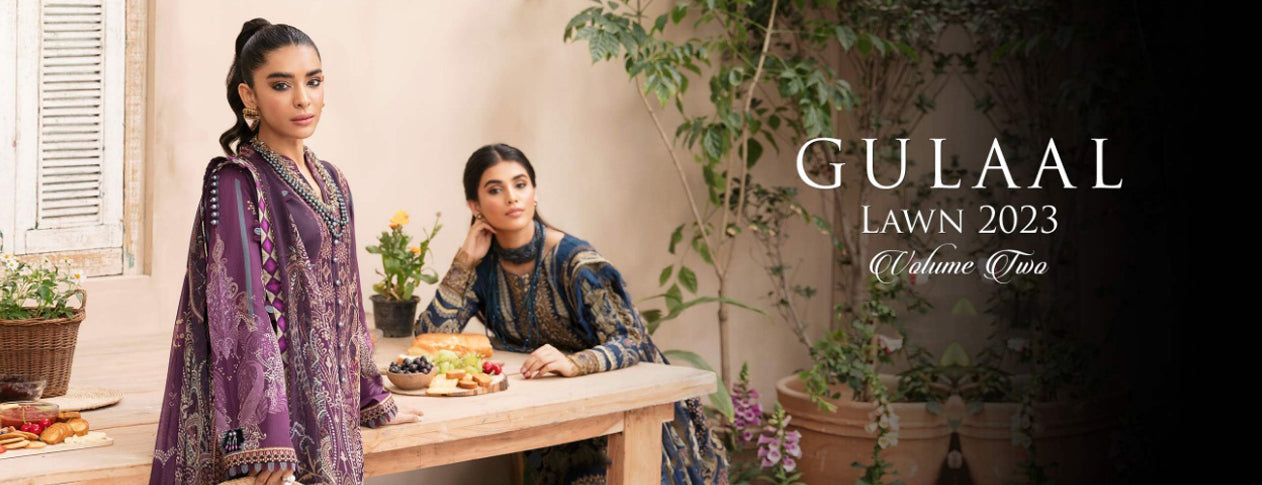 Gulaal Embroidered Lawn Collection 2023 Vol-2
