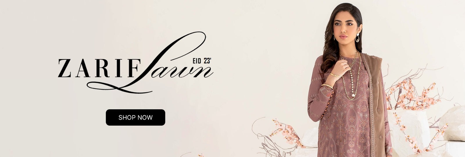 Zarif Eid Edition Embroidered Lawn Collection 2023