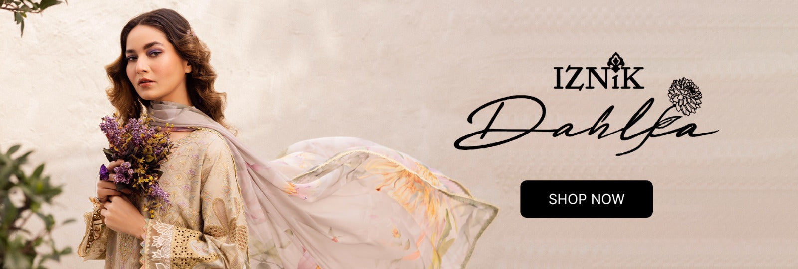 Dahlia By Iznik Luxury Lawn Collection 2024