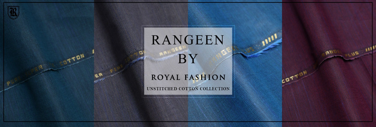Rangeen Plus By Royal Fashion Men Unstitched Cotton Collection 2024