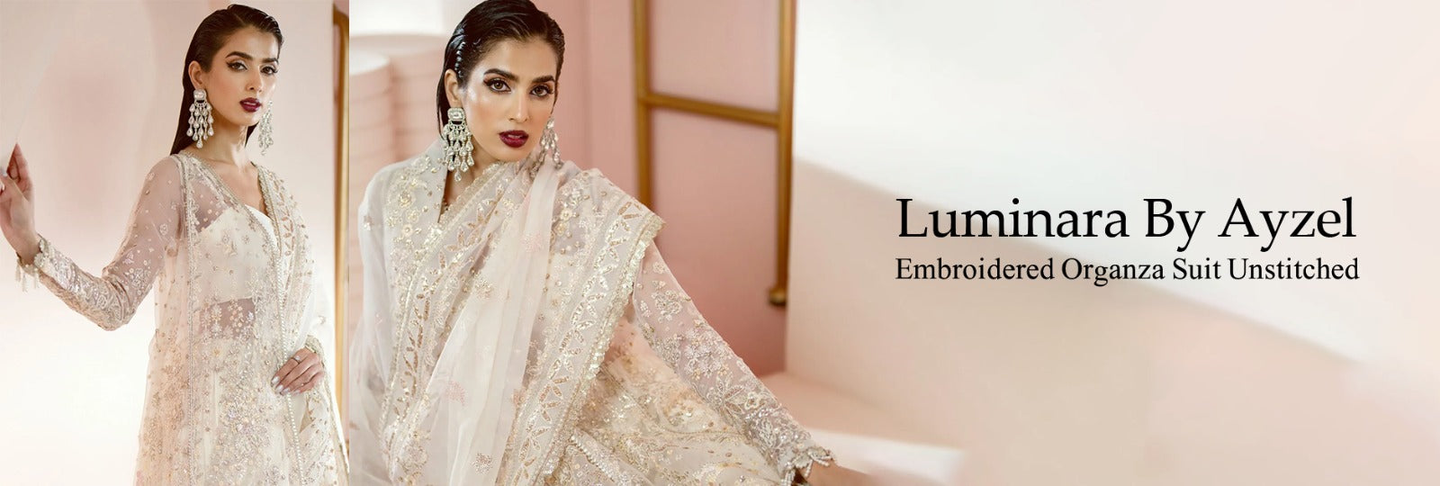 Luminara By Ayzel Afrozeh Wedding Formals Unstitched Collection 2024