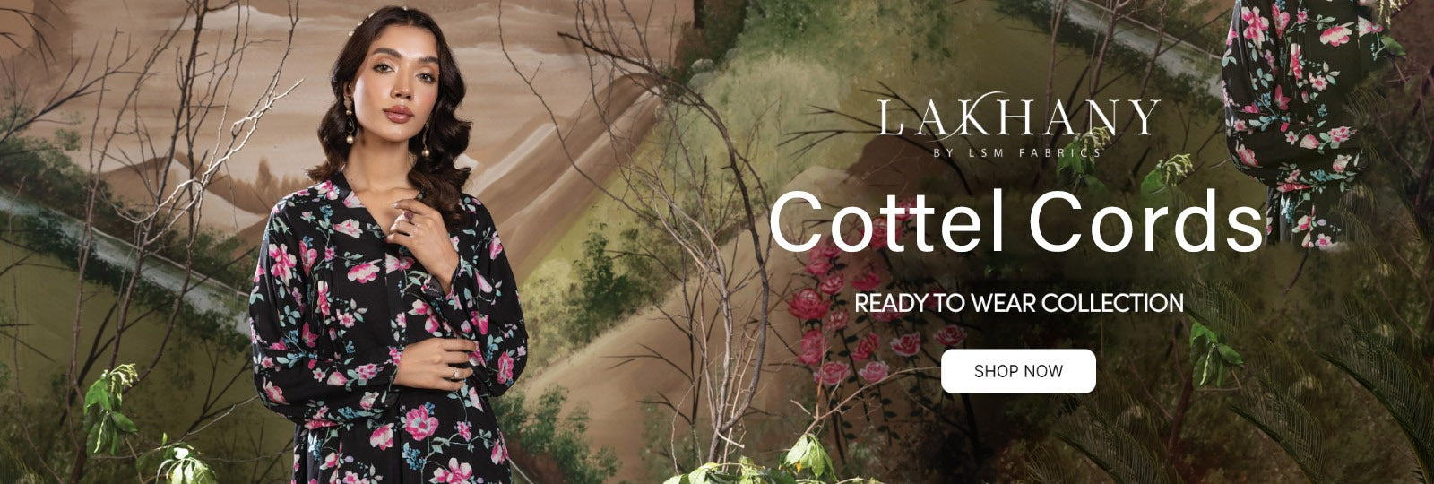 LSM Lakhany Cottel Cords Pret 2Pcs Collection 2024