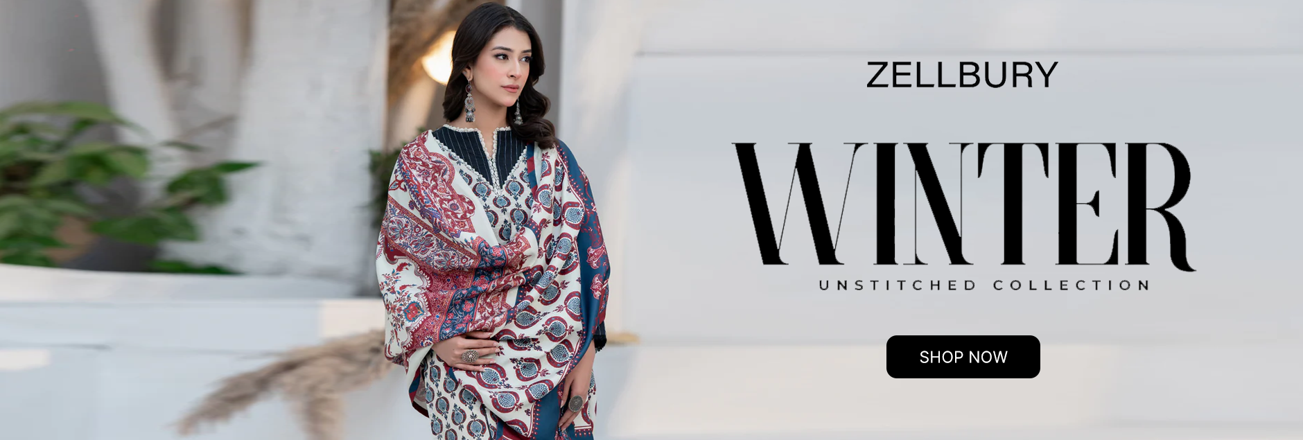 Zellbury Winter Unstitched Collection 2025 Vol-01