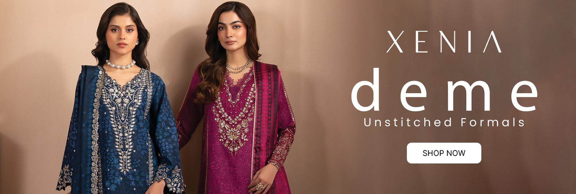 Deme By Xenia Formals Unstitched Collection 2026