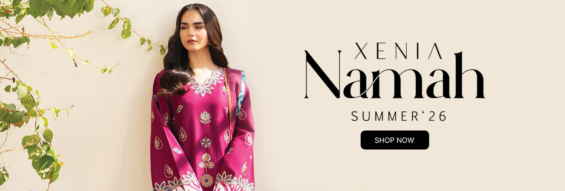 Namah By Xenia Summer Unstitched Collection 2026