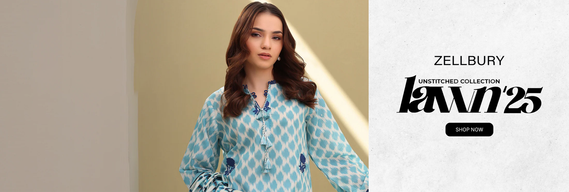 Zellbury Lawn Unstitched Collection 2025