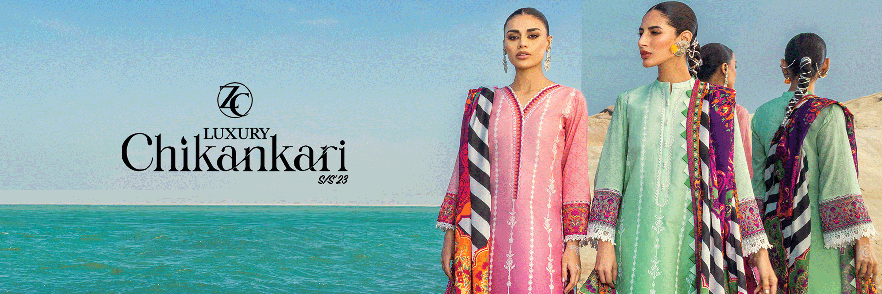Zainab Chottani Luxury Chikankari Lawn Collection 2023