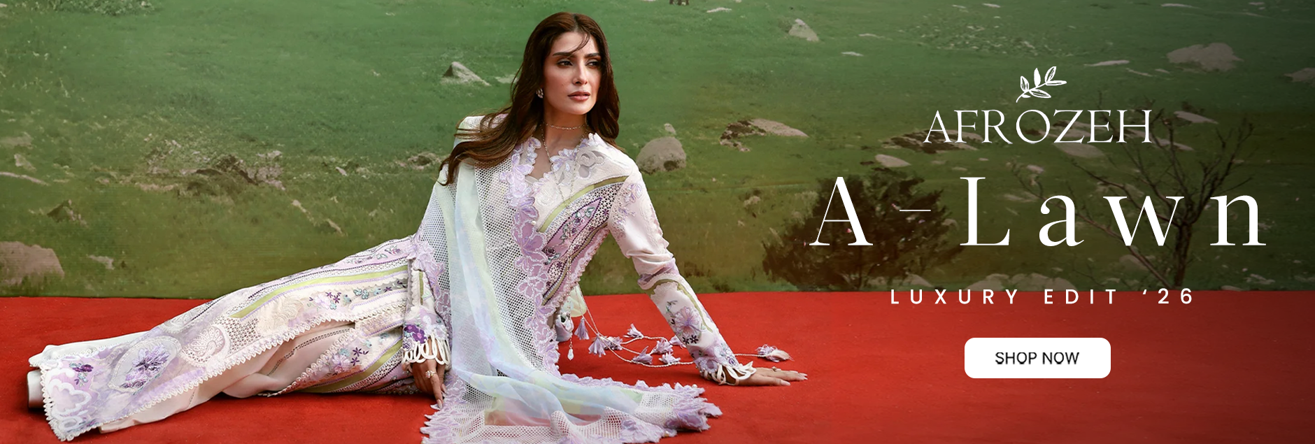 A-Lawn By Afrozeh Luxury Unstitched Edit 2026
