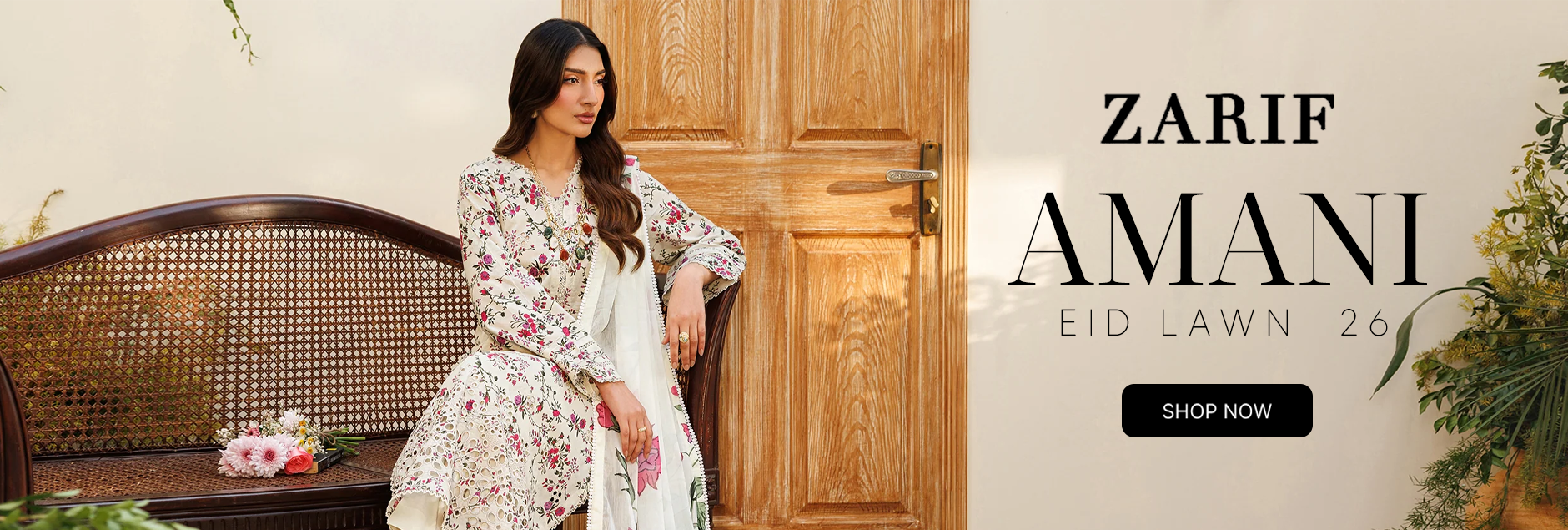 Amani By Zarif Eid Lawn 3Pcs Pret Collection 2026