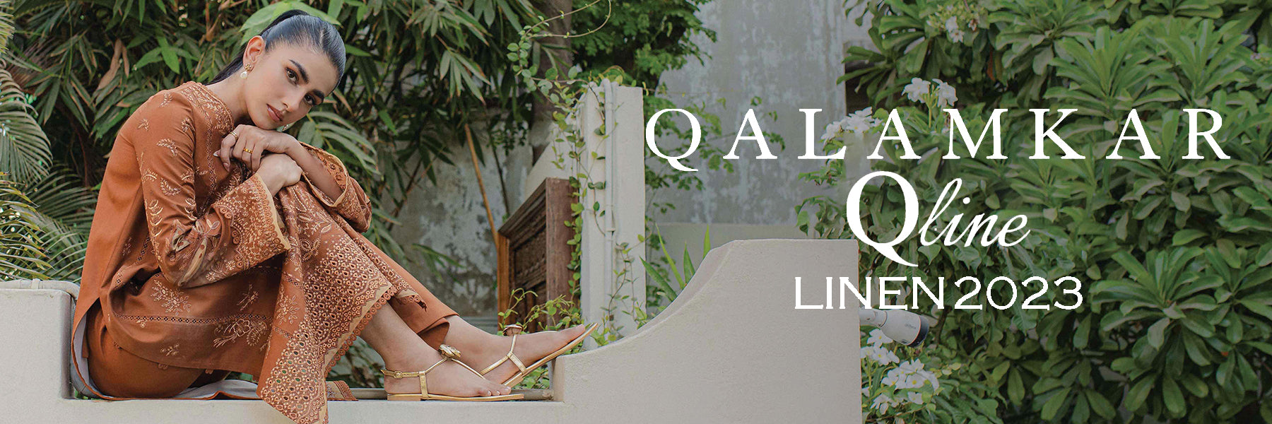 Qline By Qalamkar Linen Collection 2023