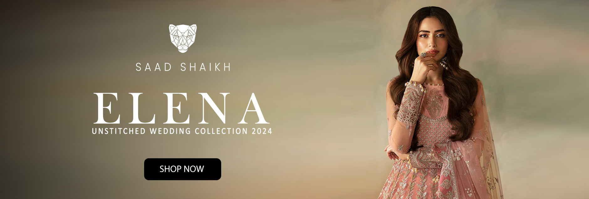 Elena By Saad Shaikh Unstitched Wedding Collection 2024