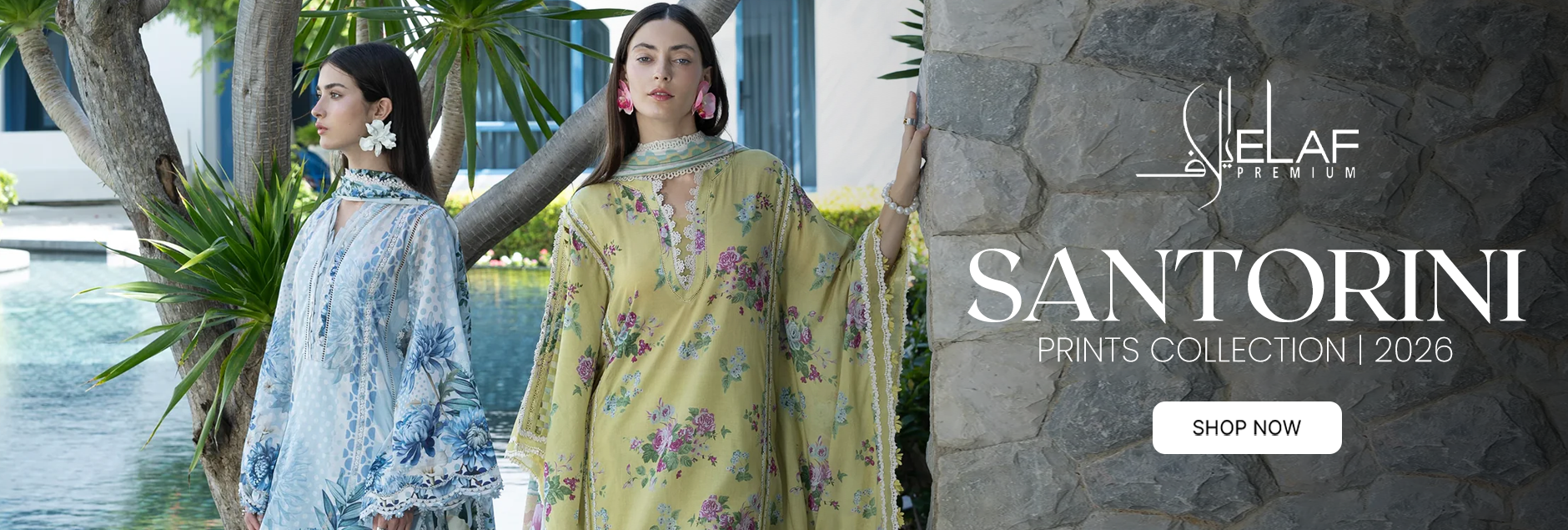 Santorini By Elaf Premium Prints Unstitched Collection 2026