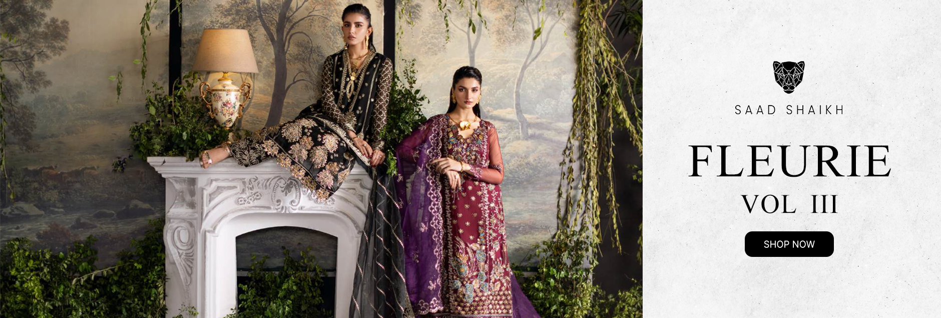 Fleurie By Saad Shaikh Unstitched Collection 2025 Vol-03