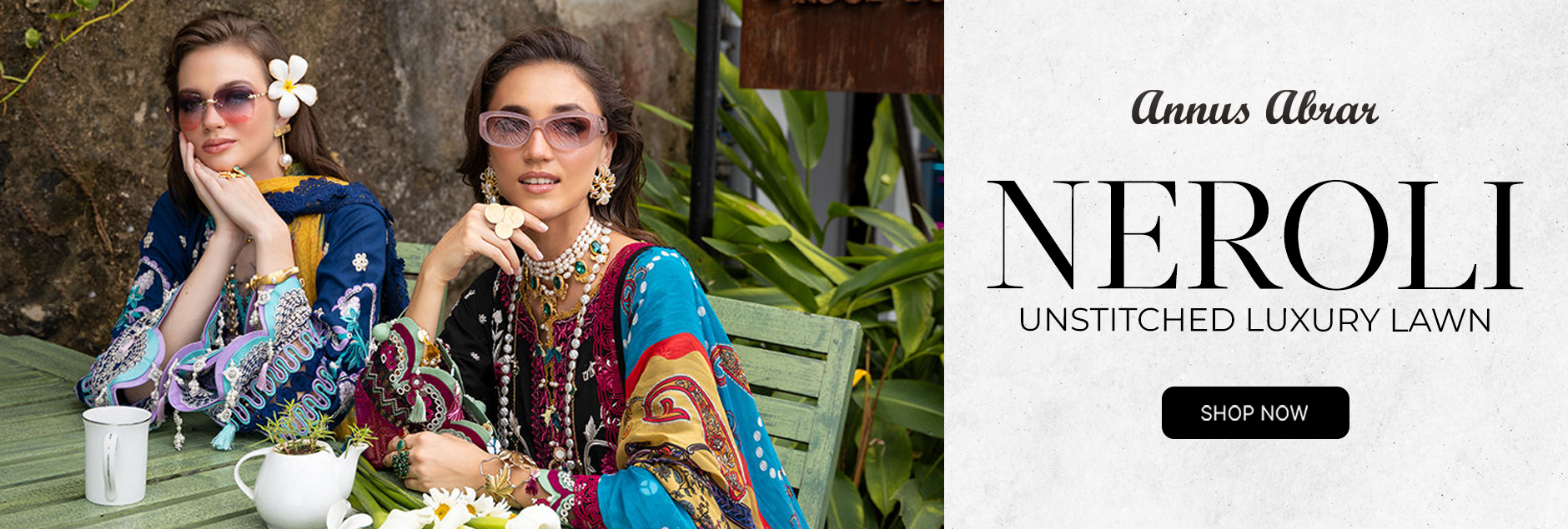 Neroli By Annus Abrar Luxury Lawn Unstitched Collection 2026