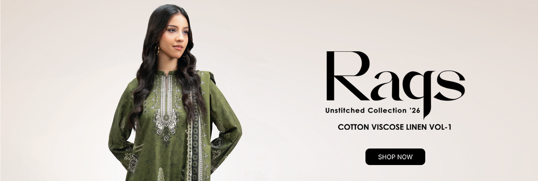 Raqs By Motifz Cotton Viscose Linen Unstitched Collection 2026 Vol-01