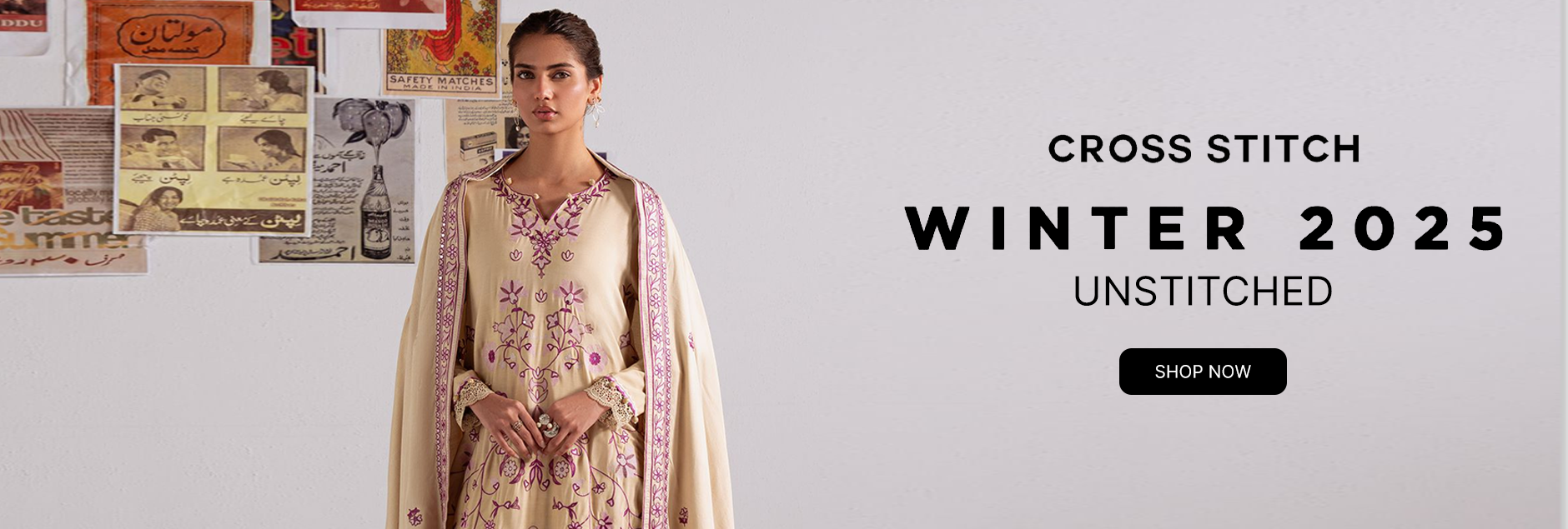 Cross Stitch Winter Unstitched Collection 2025